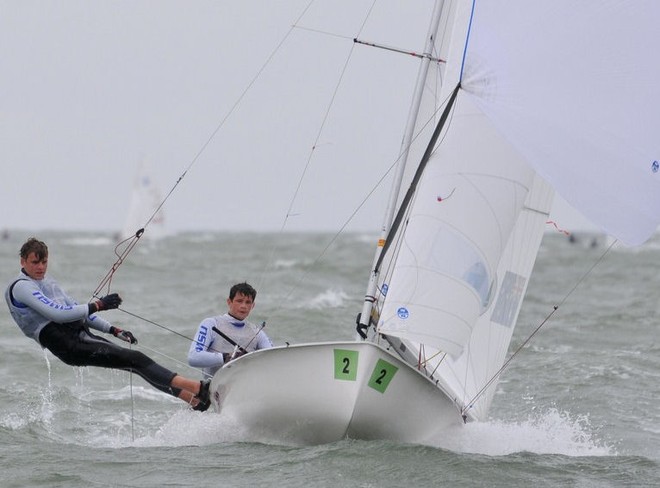 Matthew and Robert Crawford - 470 Junior World Championship 2012 © Christophe Favreau http://christophefavreau.photoshelter.com/